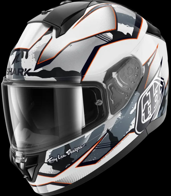Shark Ridill 2 TLD Matrix Helmet - Camo/White/Silver WSR