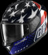Shark Skwal i3 TLD US Flag Helmet - Black/Red/White BRW