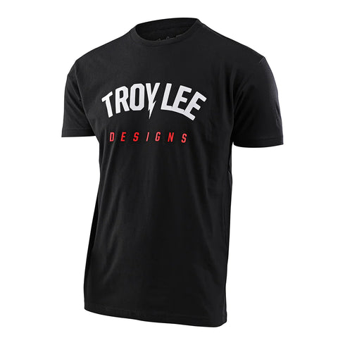 Troy Lee SS T-Shirt Bolt - Black