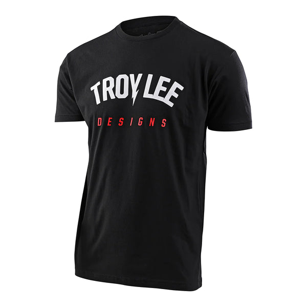 Troy Lee SS T-Shirt Bolt - Black
