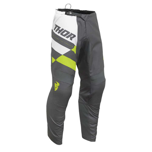 Thor 2024 Sector Checker Pants - Grey/Acid