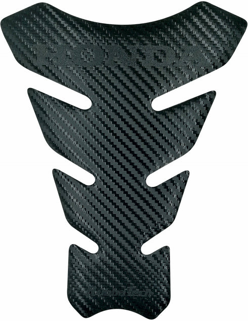 RubbaTech Universal Carbon Honda Tank Pad - Black