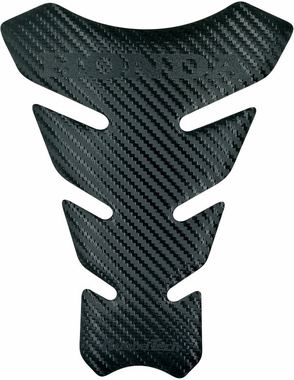 RubbaTech Universal Carbon Honda Tank Pad - Black