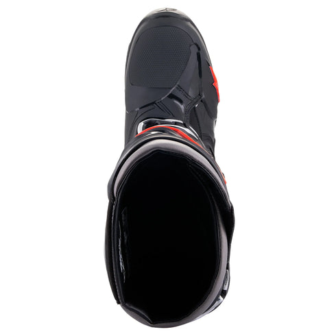 Alpinestars Tech 10 Boots - Black/Red Fluo