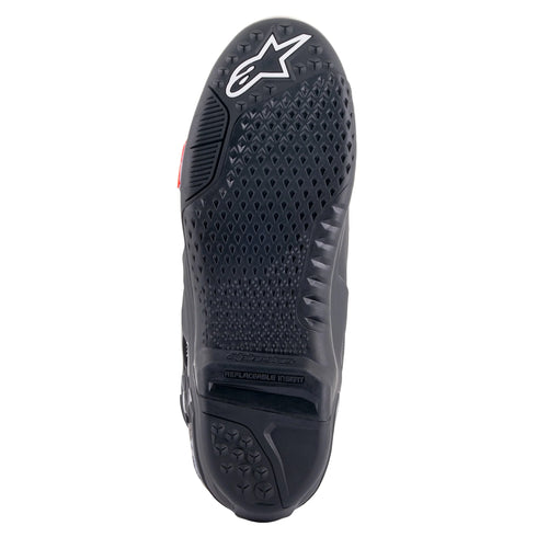 Alpinestars Tech 10 Boots - Black/Red Fluo