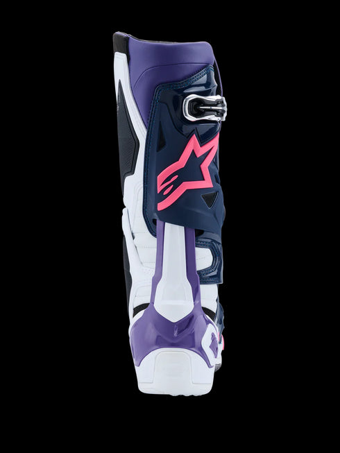 Alpinestars Tech 10 Boots - Violet/Navy/Pink