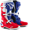 Alpinestars Limited Edition Fortitude Tech 10 Boots - Bright Red/White/Blue