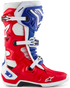 Alpinestars Limited Edition Fortitude Tech 10 Boots - Bright Red/White/Blue