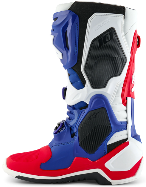 Alpinestars Limited Edition Fortitude Tech 10 Boots - Bright Red/White/Blue