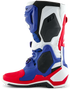 Alpinestars Limited Edition Fortitude Tech 10 Boots - Bright Red/White/Blue