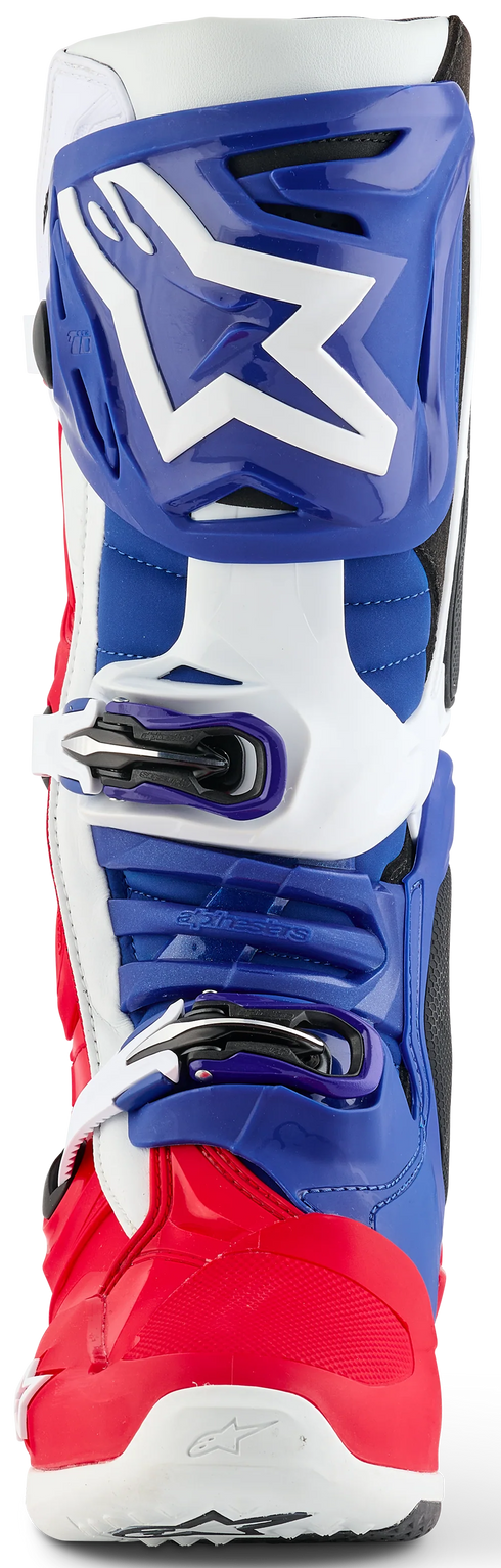 Alpinestars Limited Edition Fortitude Tech 10 Boots - Bright Red/White/Blue