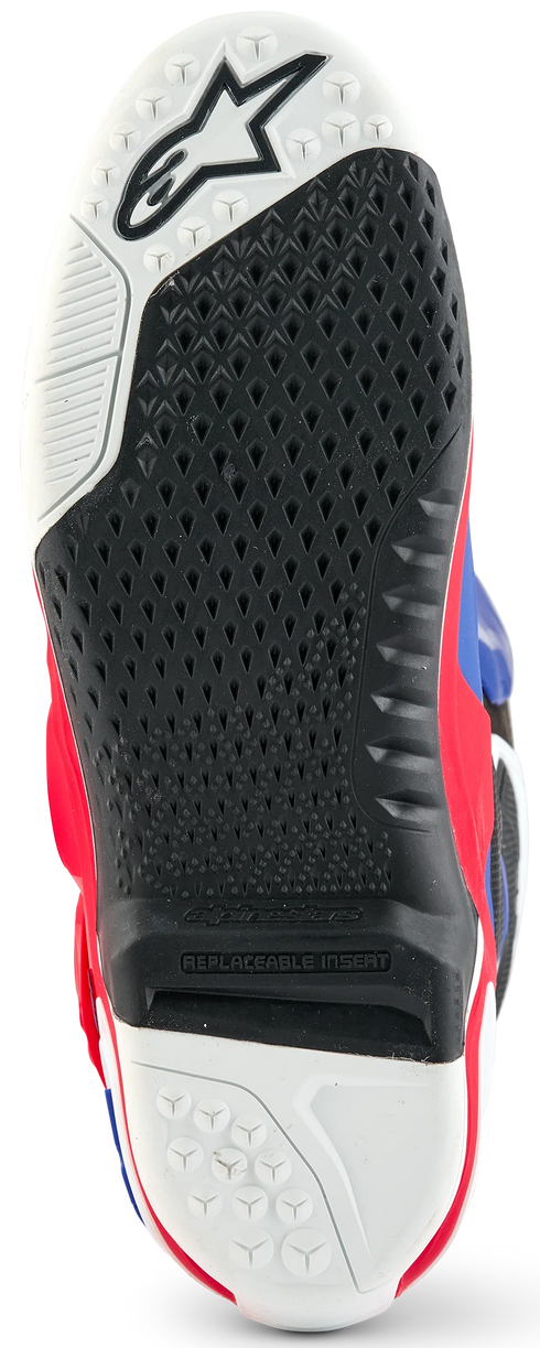 Alpinestars Limited Edition Fortitude Tech 10 Boots - Bright Red/White/Blue