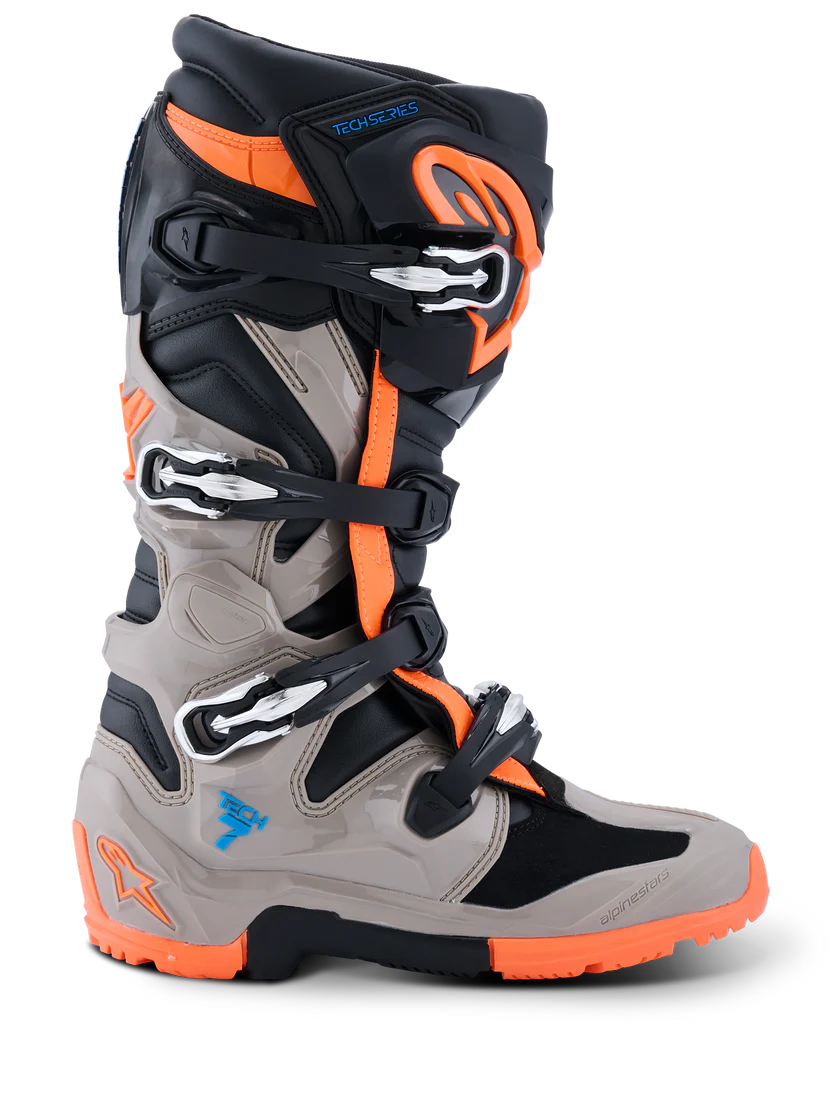 Alpinestars 2026 Tech 7 Enduro Boots - Black/Warm… – Bike Kings