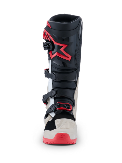 Alpinestars 2026 Tech 7 Enduro Boots - Black/Light Grey/Bright Red — Motorcycle Gear (image 5 of 7)