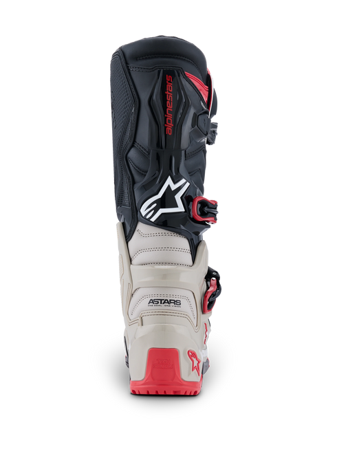 Alpinestars 2026 Tech 7 Enduro Boots - Black/Light Grey/Bright Red — Motorcycle Gear (image 3 of 7)