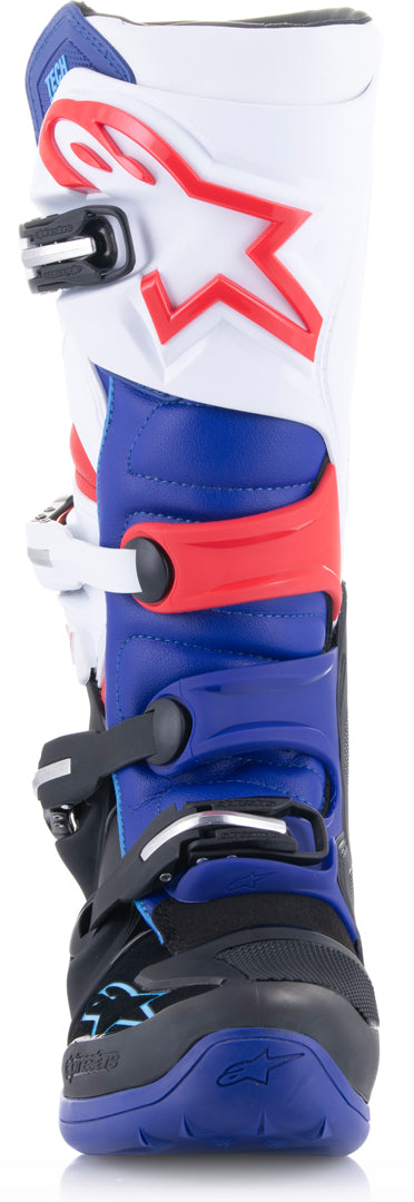Alpinestars Tech 7 Boots - Black/DBlue/Red/White