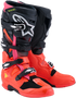 Alpinestars Tech 7 Boots - Black/Red Fluo/Pink Fluo — Motorcycle Gear (image 1 of 7)