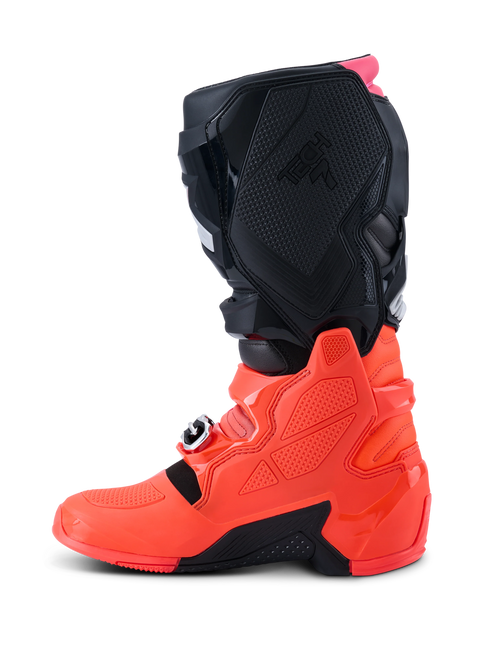 Alpinestars Tech 7 Boots - Black/Red Fluo/Pink Fluo — Motorcycle Gear (image 4 of 7)