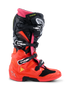 Alpinestars Tech 7 Boots - Black/Red Fluo/Pink Fluo — Motorcycle Gear (image 2 of 7)