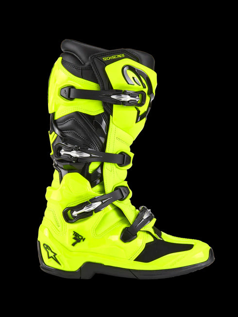Alpinestars Tech 7 Boots 2025 Yellow Flou/Black