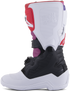 Alpinestars Youth Tech 7S Boots - Black/White/Rainbow