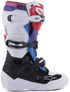 Alpinestars Youth Tech 7S Boots - Black/White/Rainbow