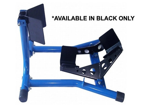 Sumo-Moto SMI3015-YJ Steel Motorcycle Wheel Chock - 17"-18" Wheels