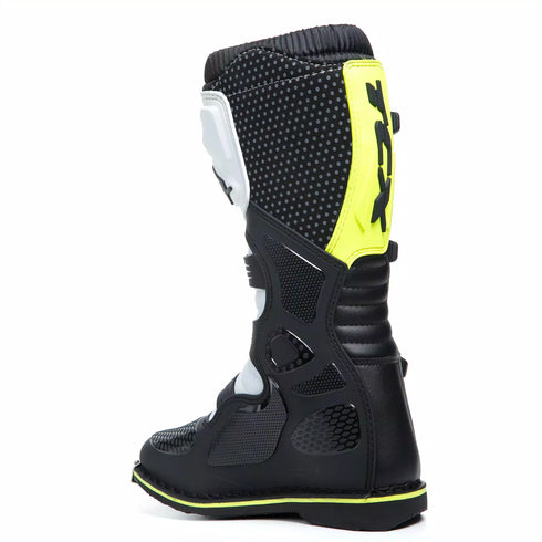 TCX X-BLAST Boots - Black/White/Fluo Yellow