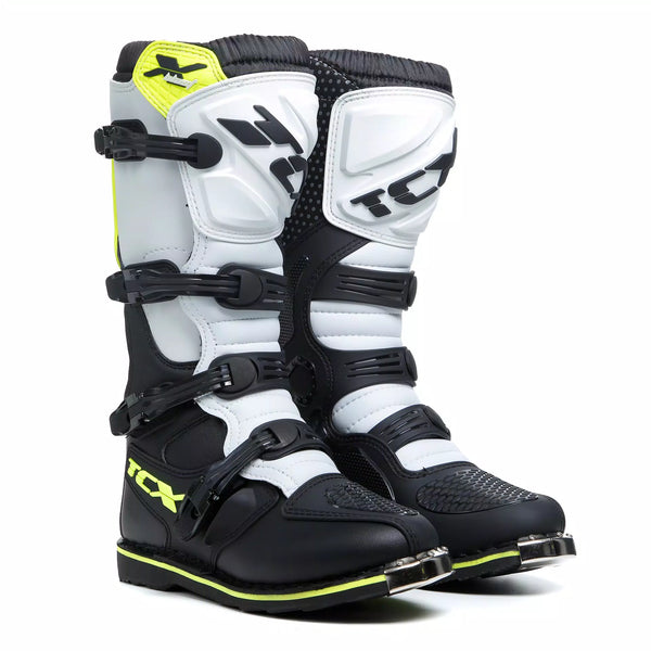 TCX X-BLAST Boots - Black/White/Fluo Yellow