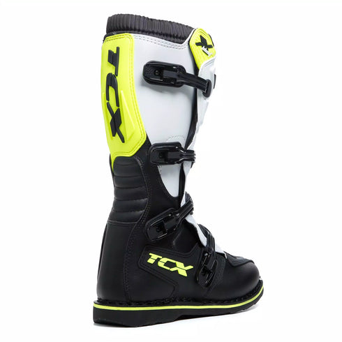 TCX X-BLAST Boots - Black/White/Fluo Yellow