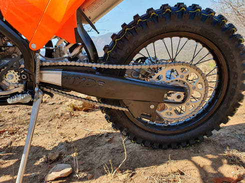 Hyde Racing Swing Arm Protector With Disc Guard - KTM XCW/XCFW (2017)