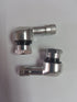 Trickbitz 90° Aluminium Anodized Wheel Valves - Silver (2pc)