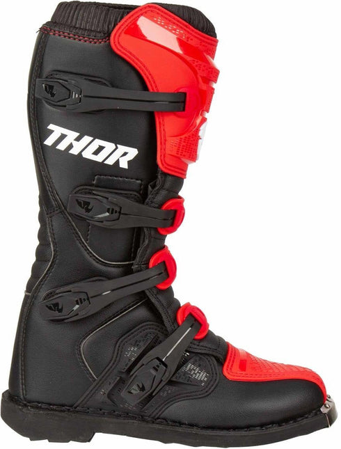 Thor 2023 Blitz XP Boots - Red/Black