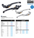 Zeta Racing Pilot Lever Set - Yamaha (2014+)