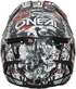 O'Neal 2025 3 Series Attack Helmet - Black/White