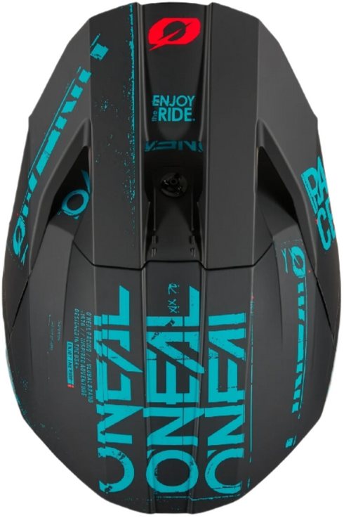 O'Neal 2025 3 Series Static Helmet - Black/Teal