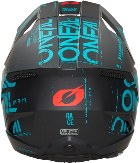 O'Neal 2025 3 Series Static Helmet - Black/Teal