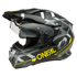 O'Neal 2025 D-SRS SQUARE Helmet - Black/Neon Yellow/Grey
