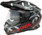 O'Neal 2025 D-SRS Helmet Square - Black/Grey/Red