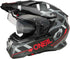 O'Neal 2025 D-SRS Helmet Square - Black/Grey/Red