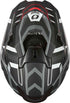 O'Neal 2025 D-SRS Helmet Square - Black/Grey/Red
