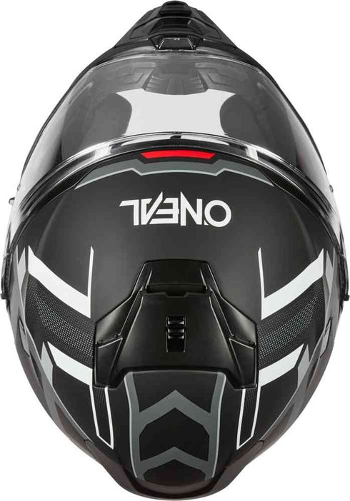 O'Neal 2025 D-SRS Helmet Square - Black/Grey/Red