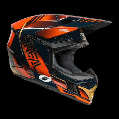 O'Neal 3 Series Haze Helmet v26 - Blue/Orange/Gold