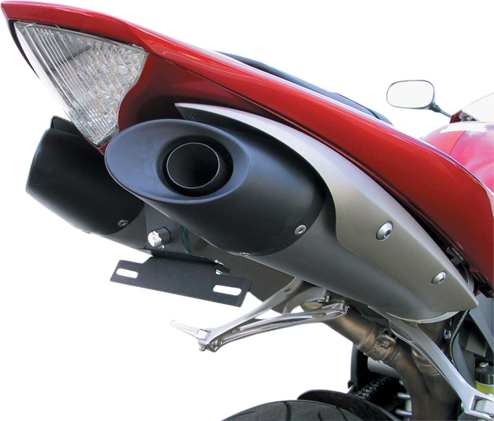 Kit Pedane Posteriori Passeggero In Alluminio Nero Per Yamaha YZF R1 2004-2008 – Staffe Sinistra E Destra