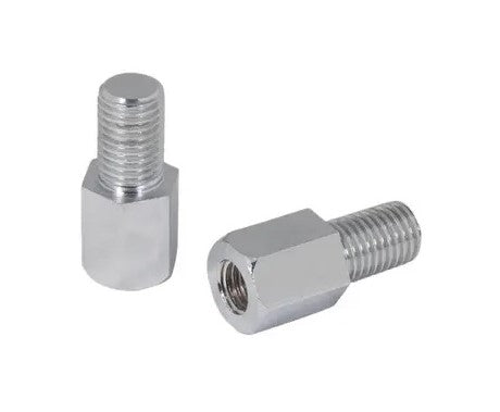 Motrix Mirror Universal Adapters - Chrome