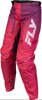 Fly Racing 2027 Ladies F-16 Lift Pants - Pink/Purple/White