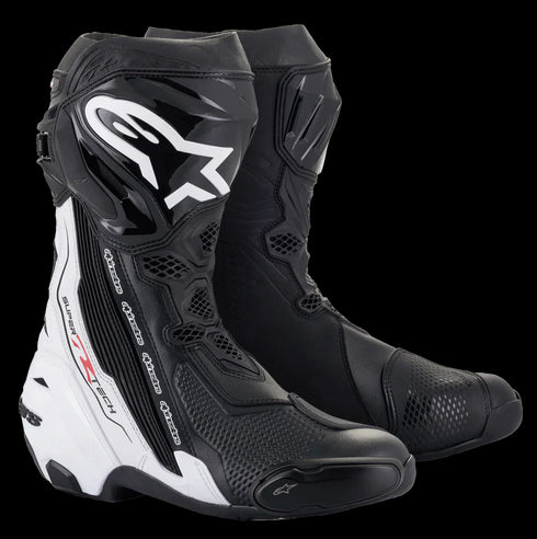 Alpinestars Supertech R Boots Black/White