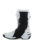 Alpinestars Supertech R Vented Boots - White/Mid Gray/Black