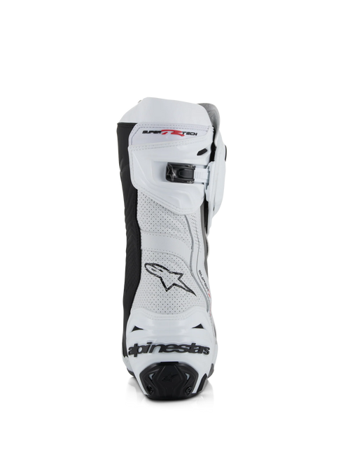 Alpinestars Supertech R Vented Boots - White/Mid Gray/Black