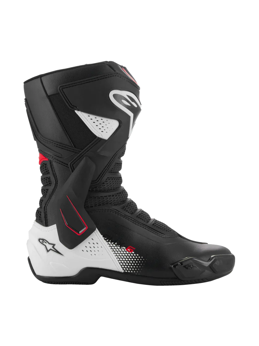 Produktbild von Motorradstiefel Alpinestars SMX 6 V3 Black Silver Red